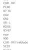 【バイク:ブレーキローター リア用】ホンダ CBR1000RR 2004-2016 CBR900RR 1992-2001 CBR954RR 2002-2003 XR650L 1993-1997 - 画像 (9)