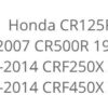 【バイク:ブレーキローター フロント用】ホンダ CRF250R 2004-2014 CRF250X 2004-2017 CRF450R 2002-2014 CRF450X 2005-2017 - 画像 (4)