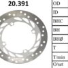 【バイク:ブレーキローター フロント用】ホンダ AX-1 NX250 89-94 XLR125 RW 98-01 CTX200 04-05 SL230 Freelandsports 97-01 - 画像 (2)