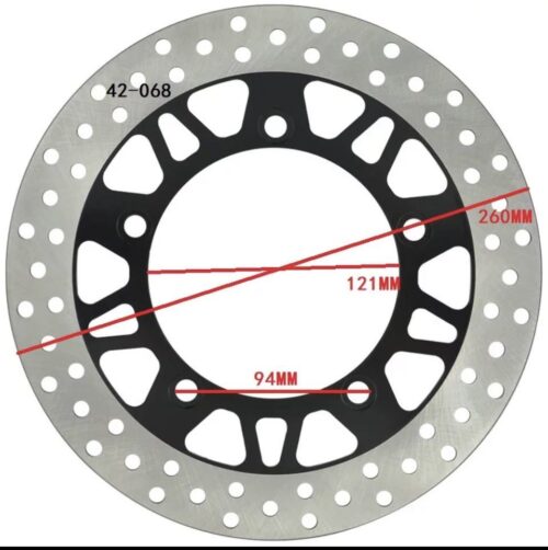 【バイク:ブレーキローター フロント用】スズキ AN400 Burgman Skywave 2003-2019 AN650 2002-2013 AN250 03-09