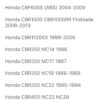 【マグネットコイル】ホンダ CBR1000RR Fireblade CBR1100XX CBR250 MC14 MC17 NC19 CBR400 NC22 - 画像 (3)